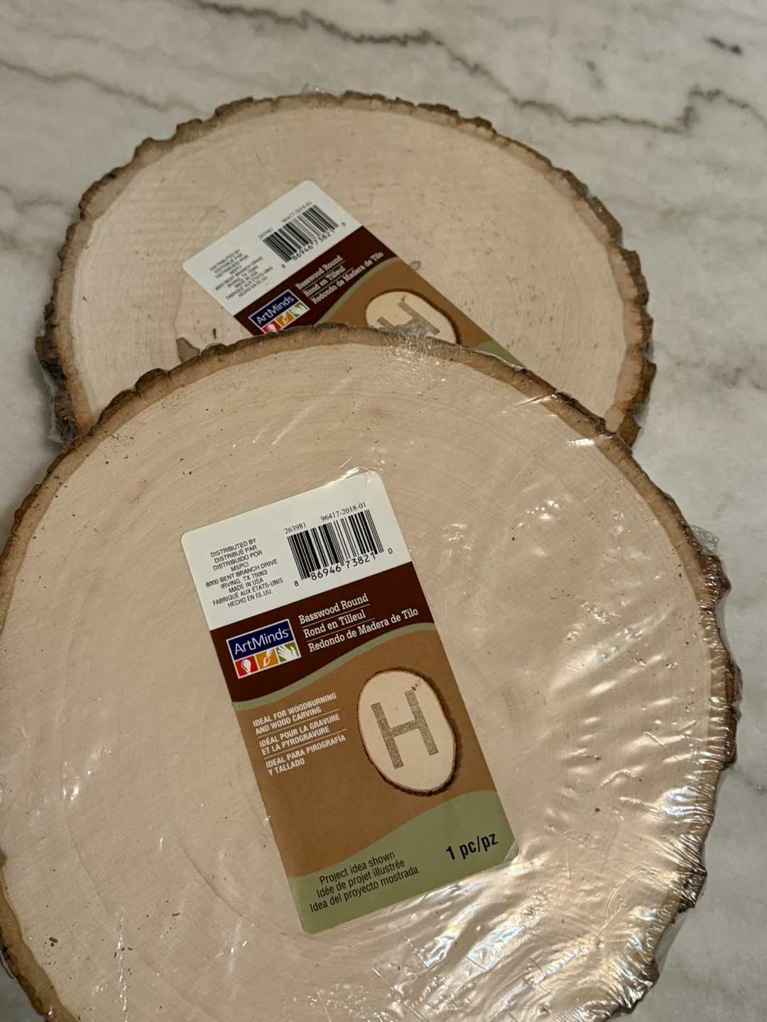 ArtMinds Basswood Round - Woodburning & Carving thumbnail