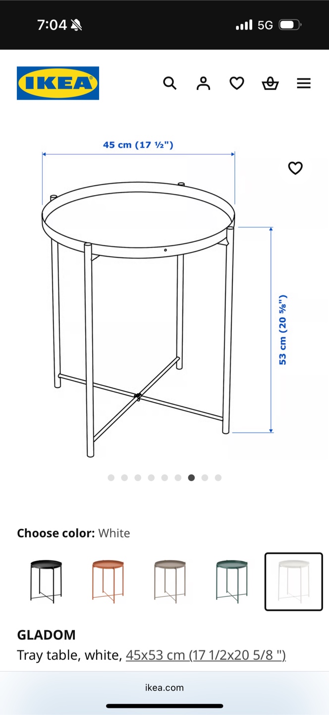 IKEA Tray Table/Nightstand - photo 4