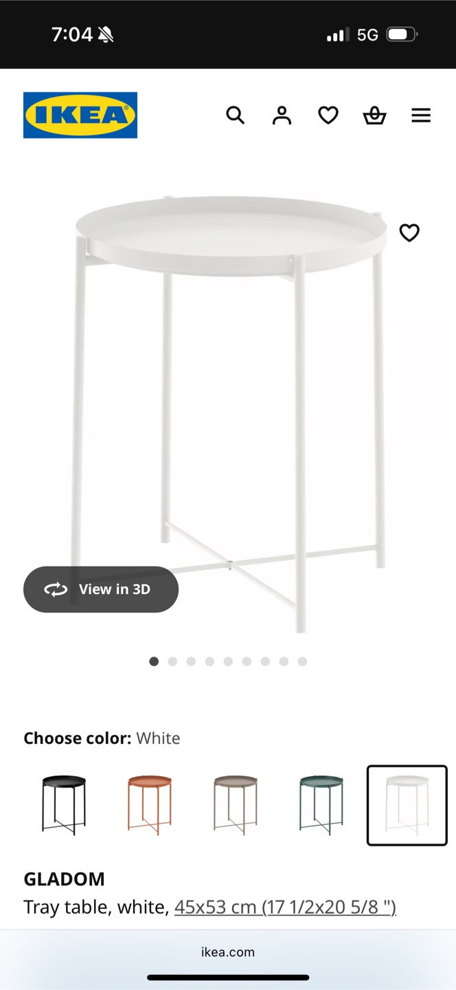IKEA Tray Table/Nightstand - photo 2