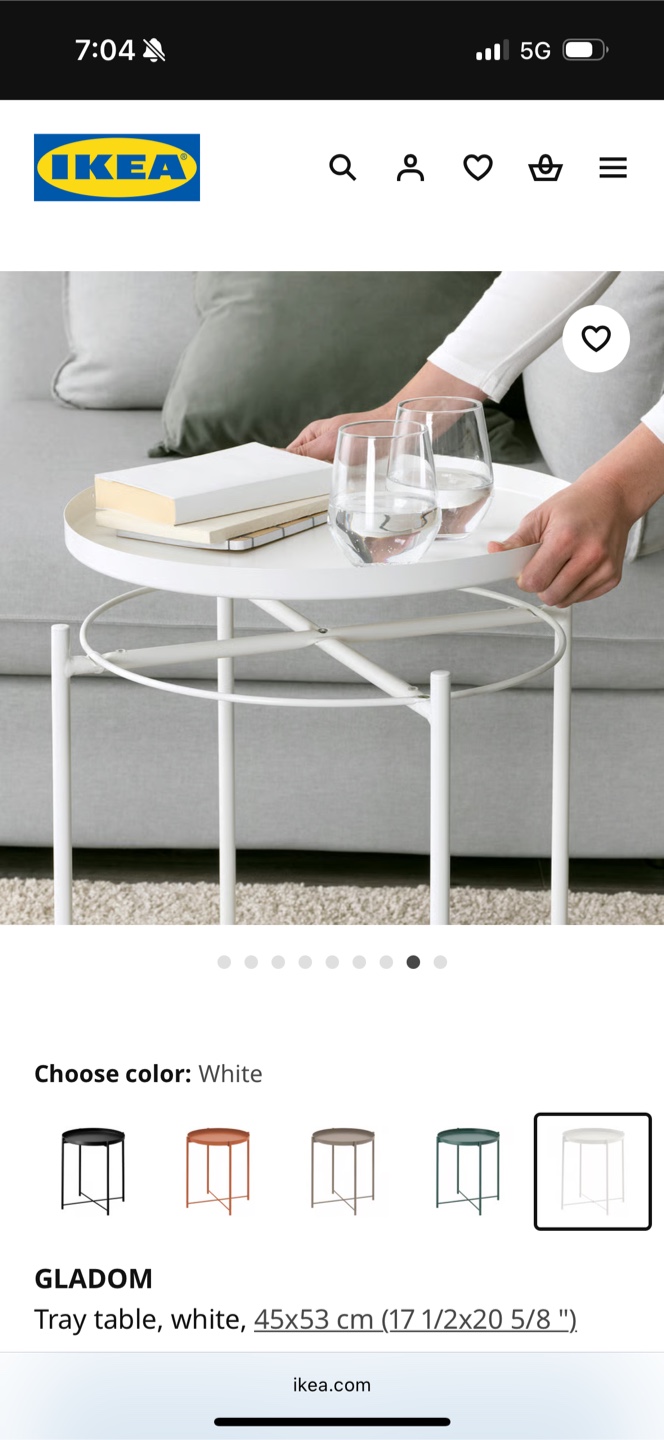 IKEA Tray Table/Nightstand - photo 3