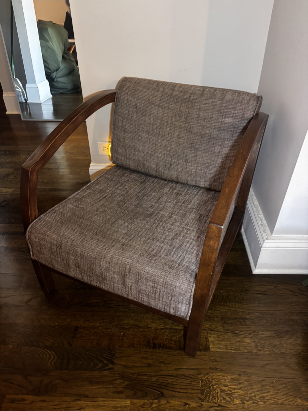 Gray mcm chair - Great Condition