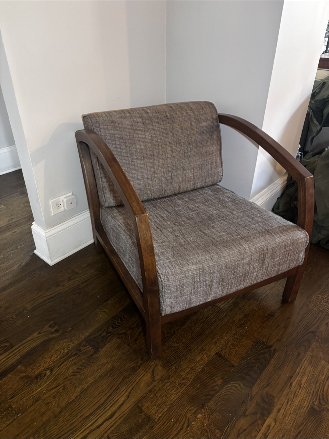 Gray mcm chair - Great Condition - photo 2
