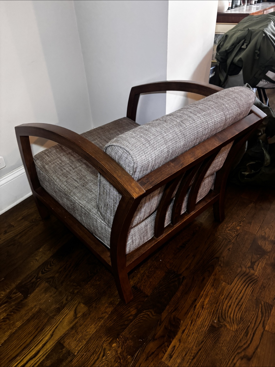 Gray mcm chair - Great Condition - photo 3