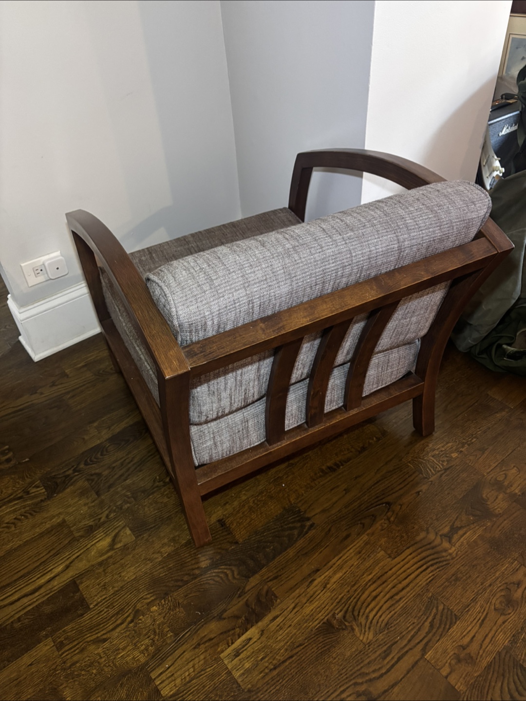 Gray mcm chair - Great Condition - photo 4