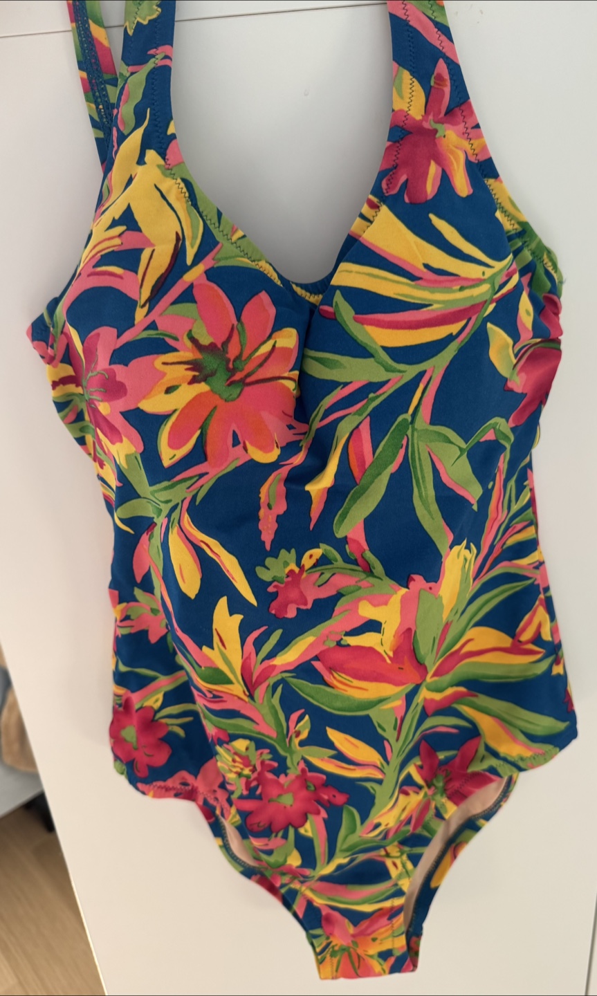J.Crew Floral Swimsuit