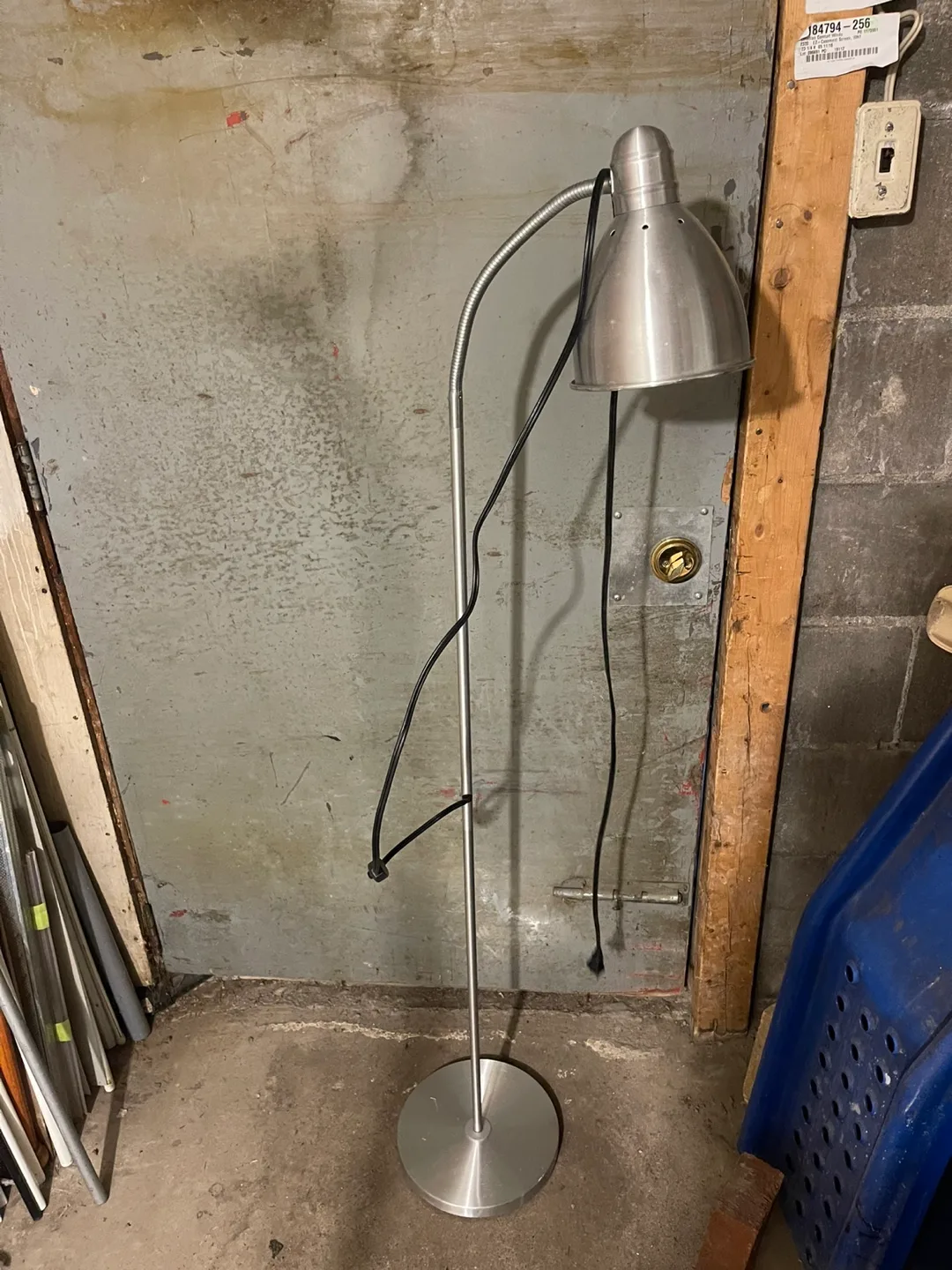 Silver Floor Lamp thumbnail