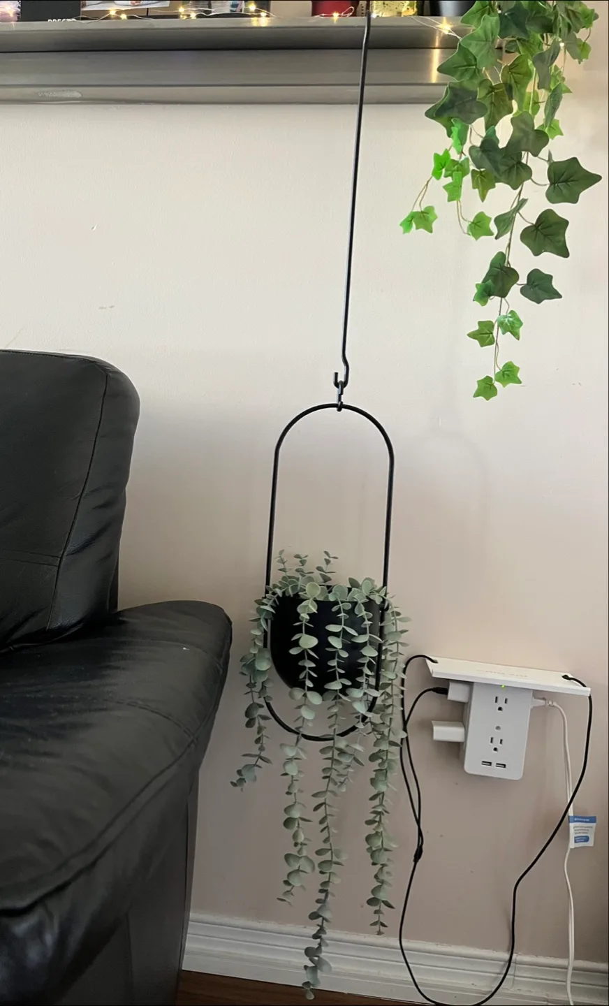 IKEA FEJKA Artificial Potted Hanging Eucalyptus thumbnail