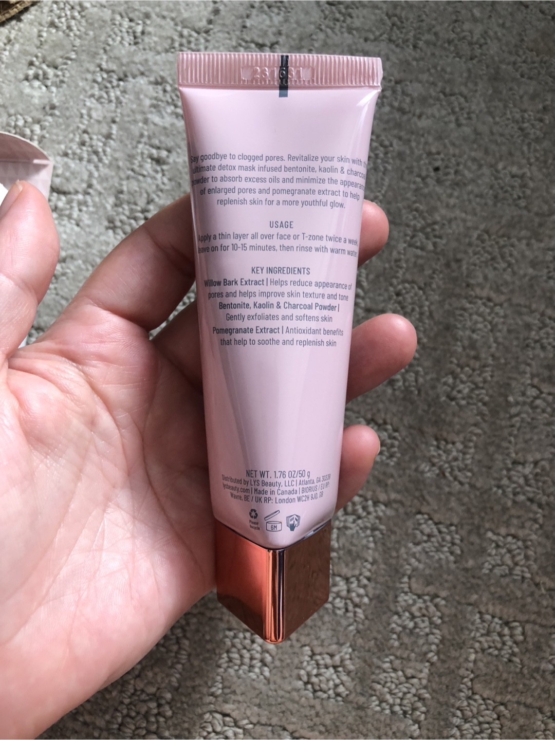 LYS Beauty Think Deep Detox Mask 50g - photo 5
