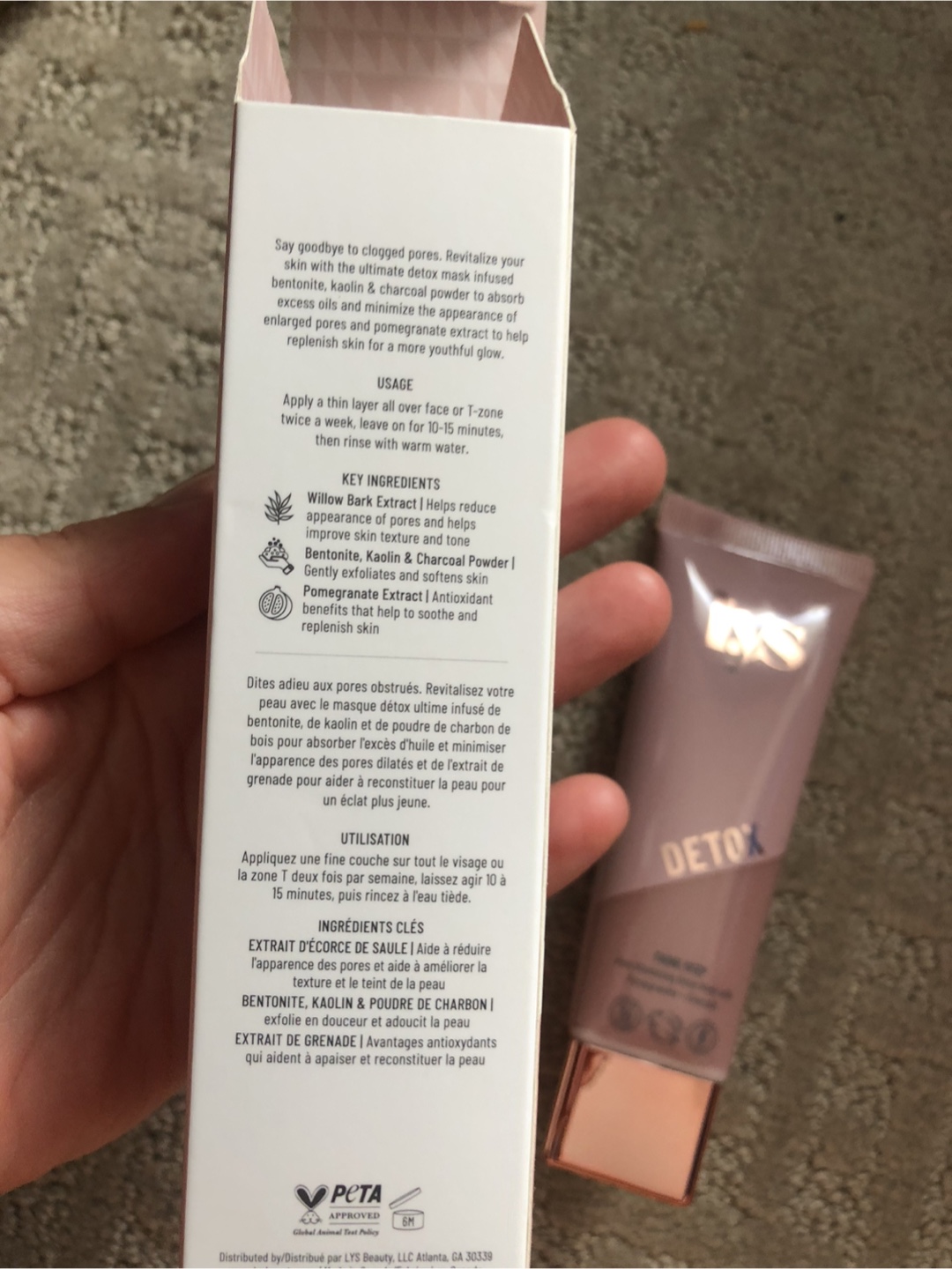 LYS Beauty Think Deep Detox Mask 50g - photo 2