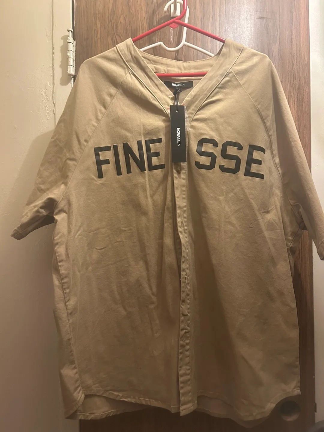 Nova Men Finesse Baseball Jersey - Size XXL thumbnail