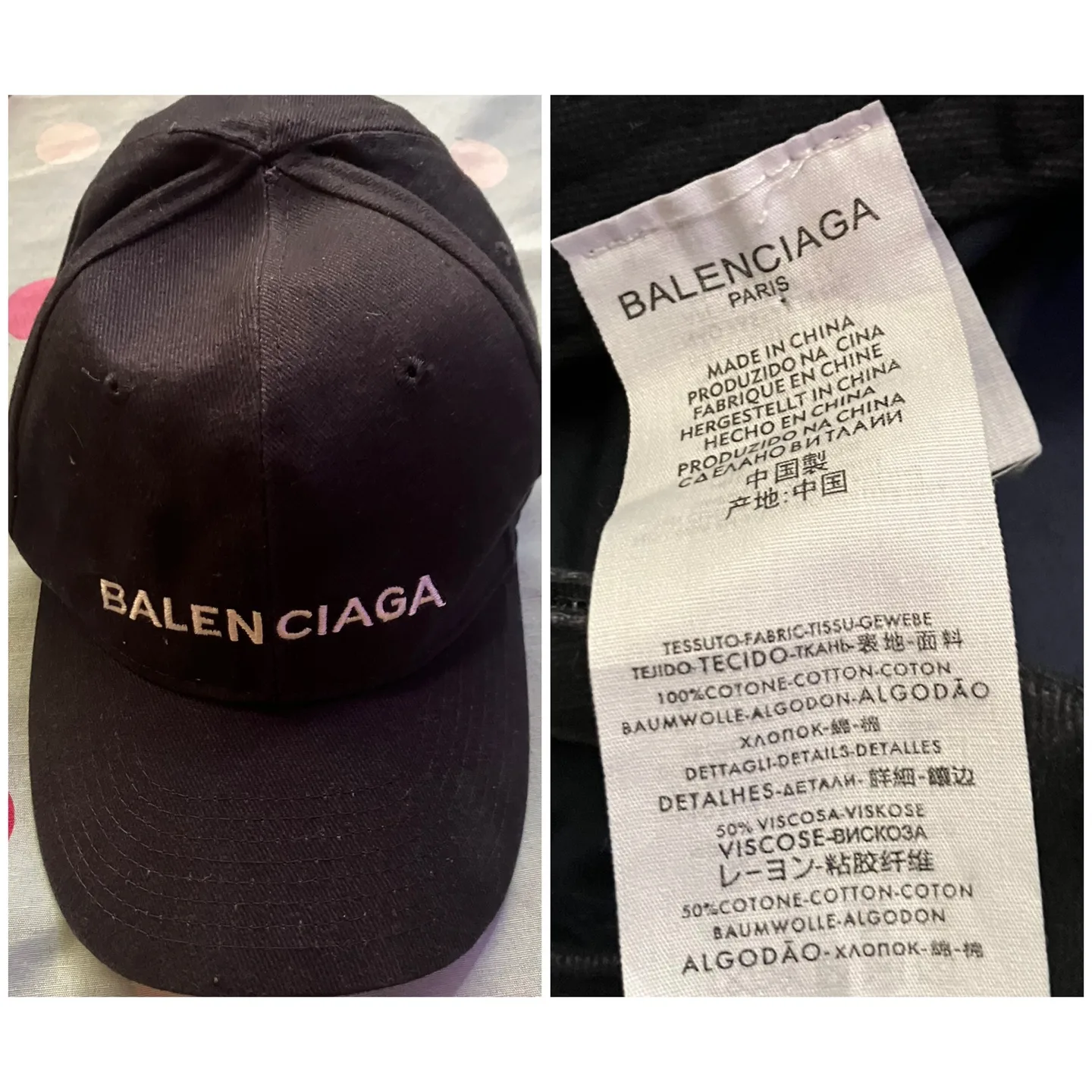 (Balenciaga) Dark Blue Cap thumbnail