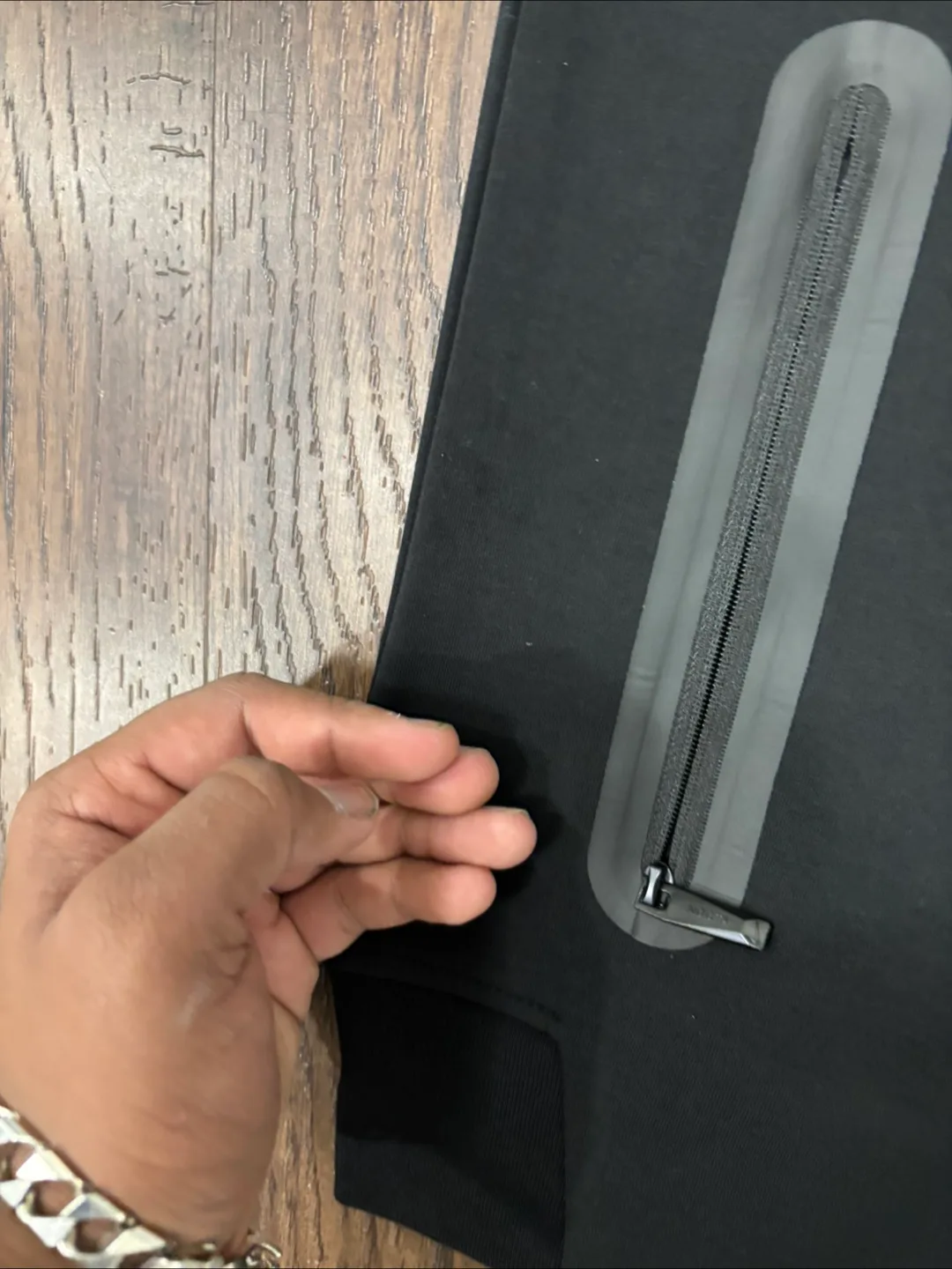 Nike  notca Tech Fleece Black Hoodie medium image indicator(5)