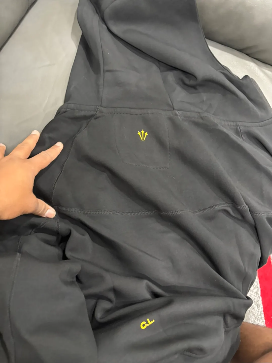 Nike  notca Tech Fleece Black Hoodie medium image indicator(7)