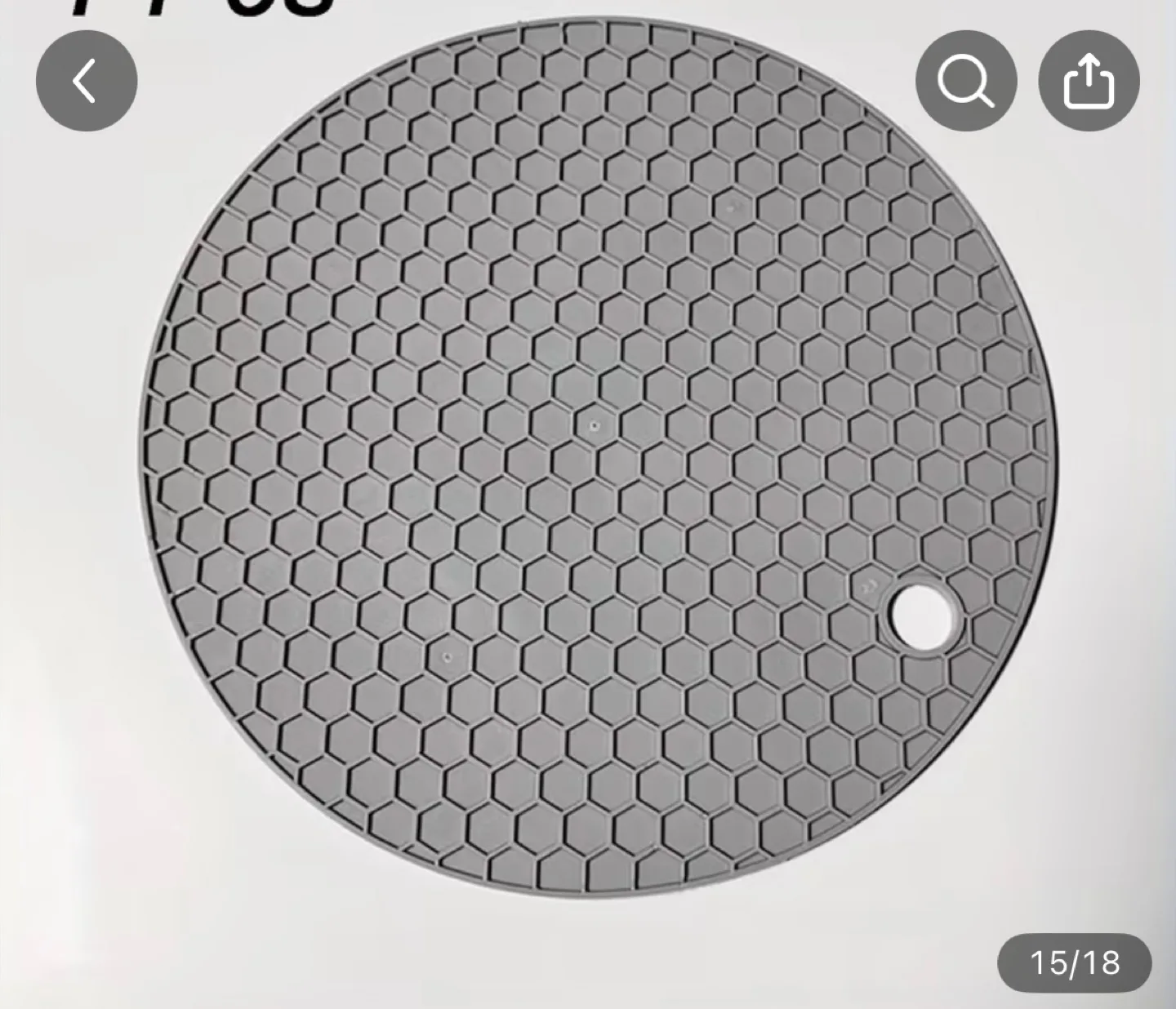 Heat resistance silicone mat thumbnail