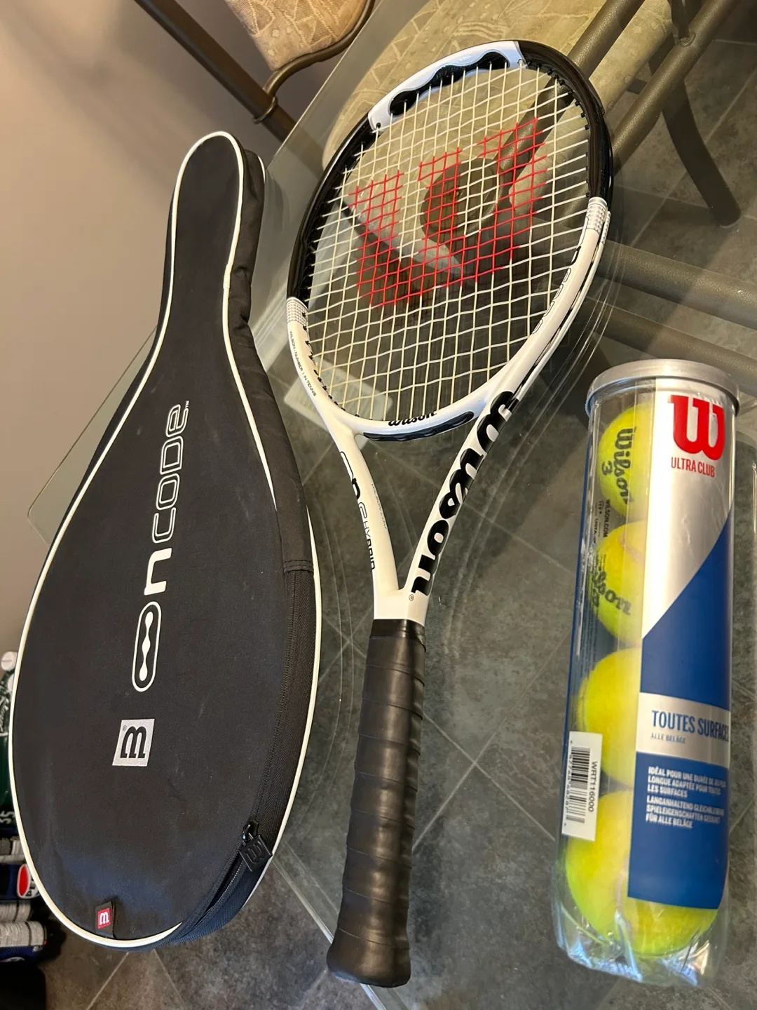 Wilson nCode n6 Hybrid Tennis Racket thumbnail