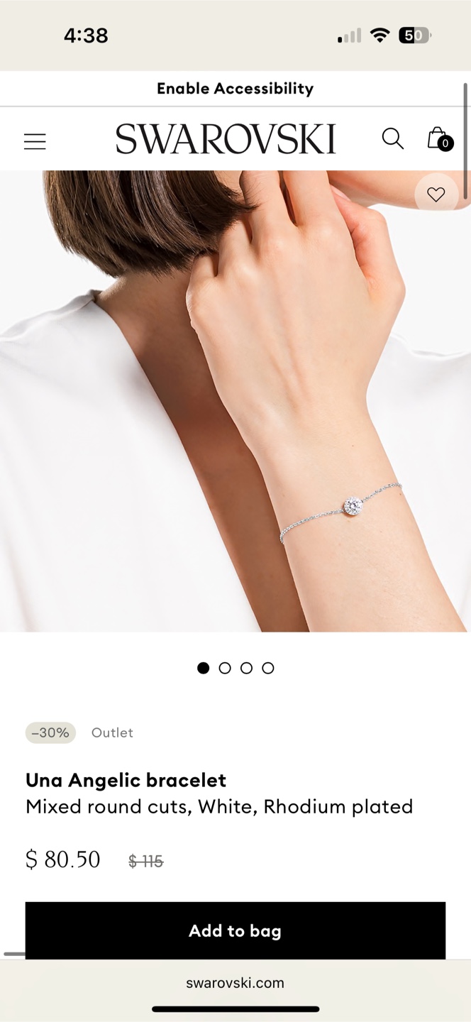 Swarovski - Una Angelic Bracelet - photo 4