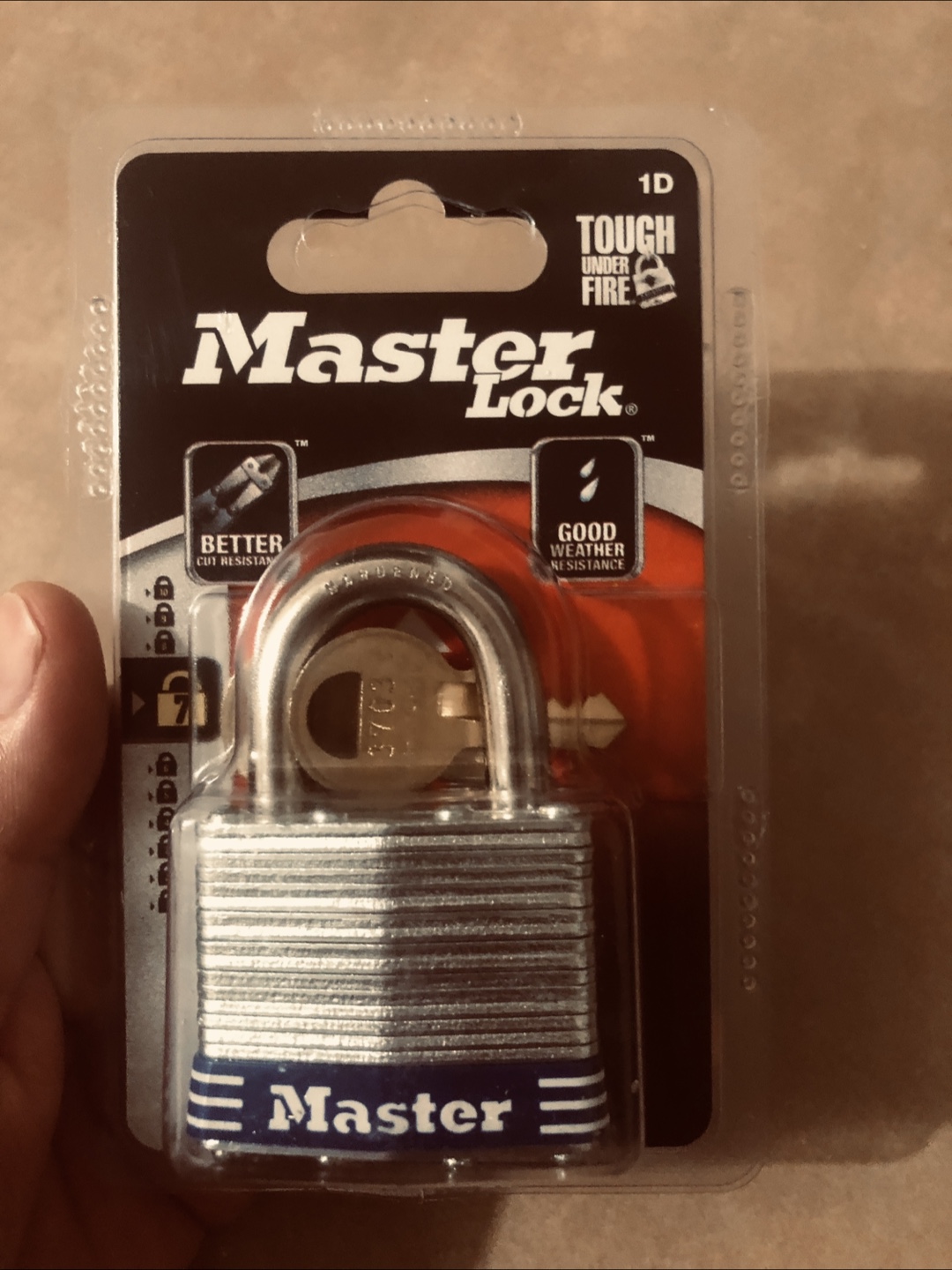 🇨🇦 New Master Lock 1D Padlock - photo 3