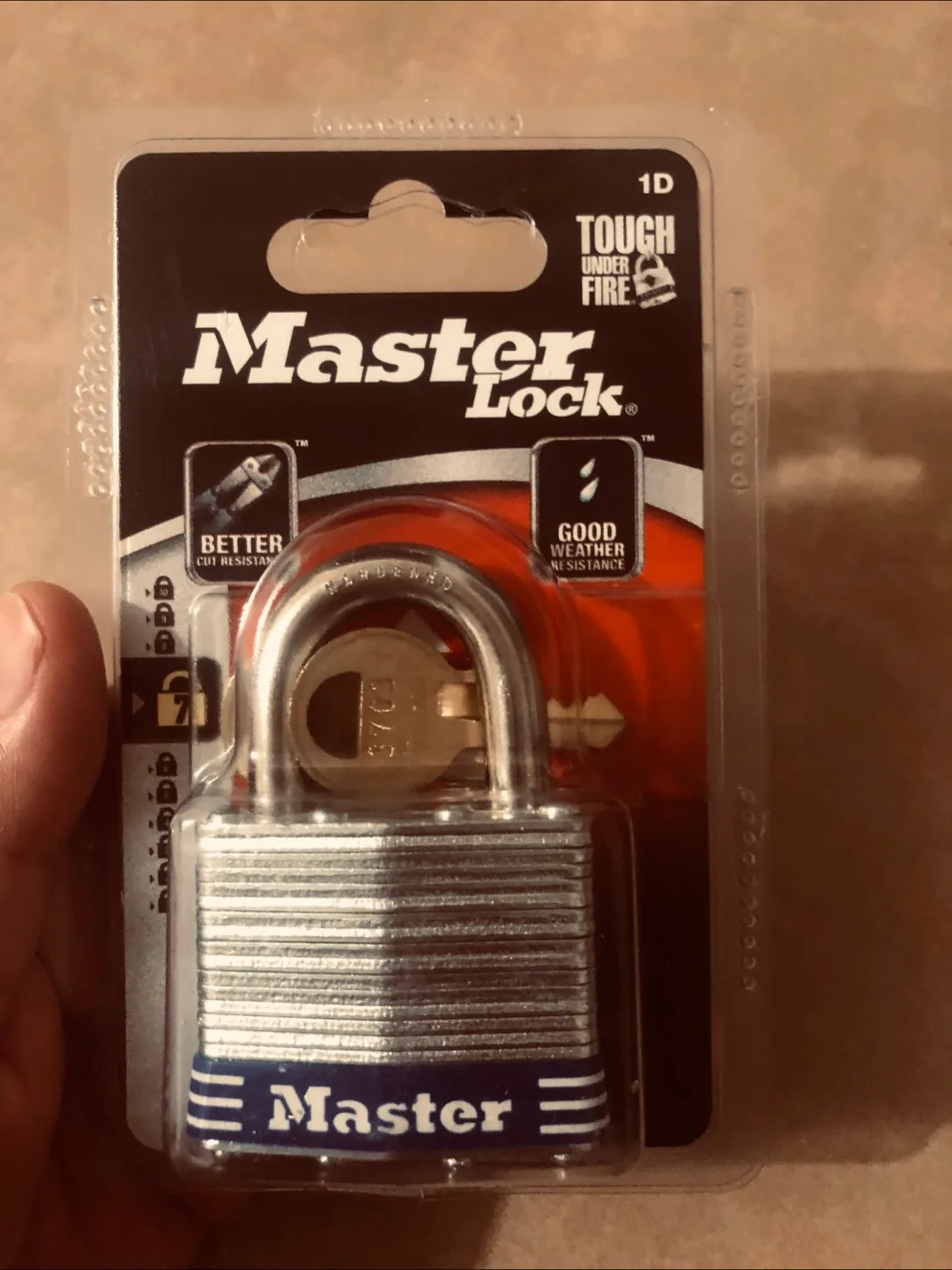 🇨🇦 New Master Lock 1D Padlock image indicator(3)