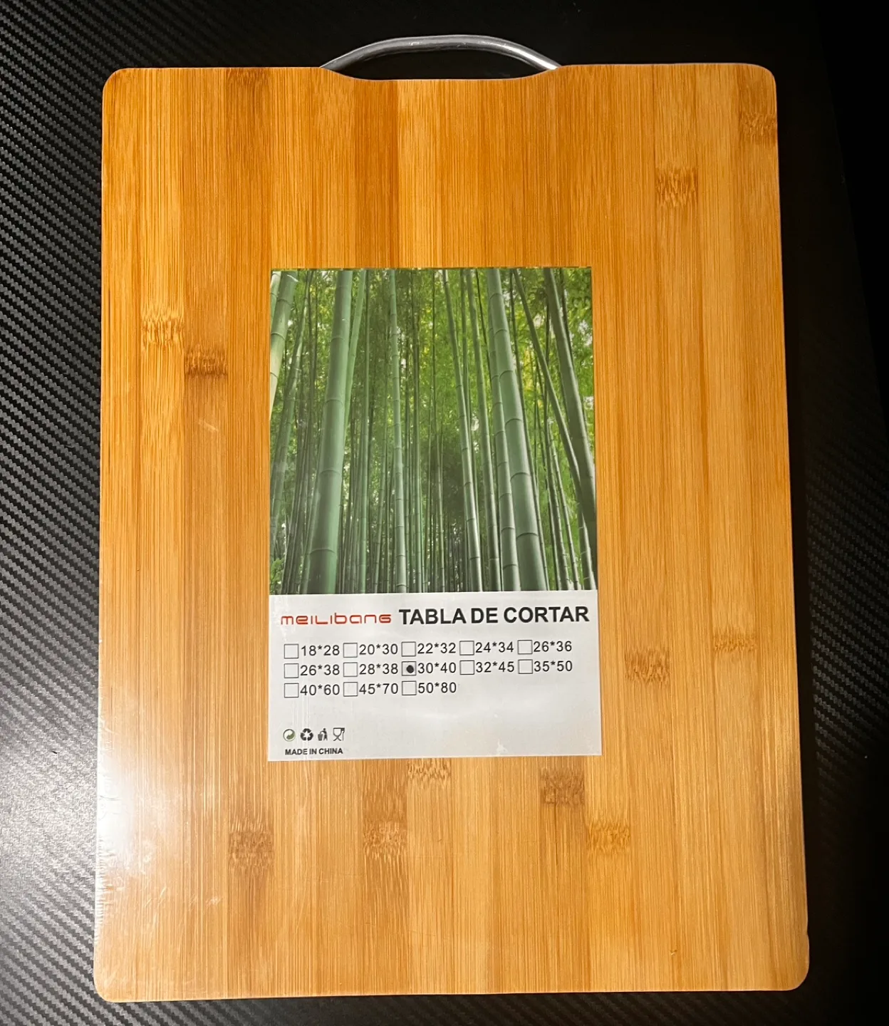 Bamboo Cutting Board 18"x28" thumbnail