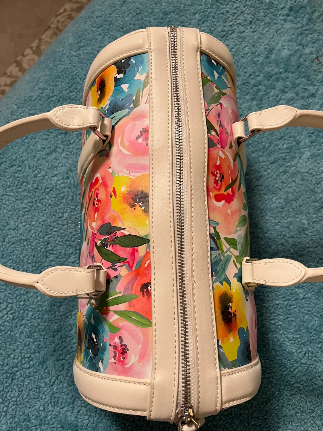 Sassy Jones Floral Barrel Handbag image indicator(5)