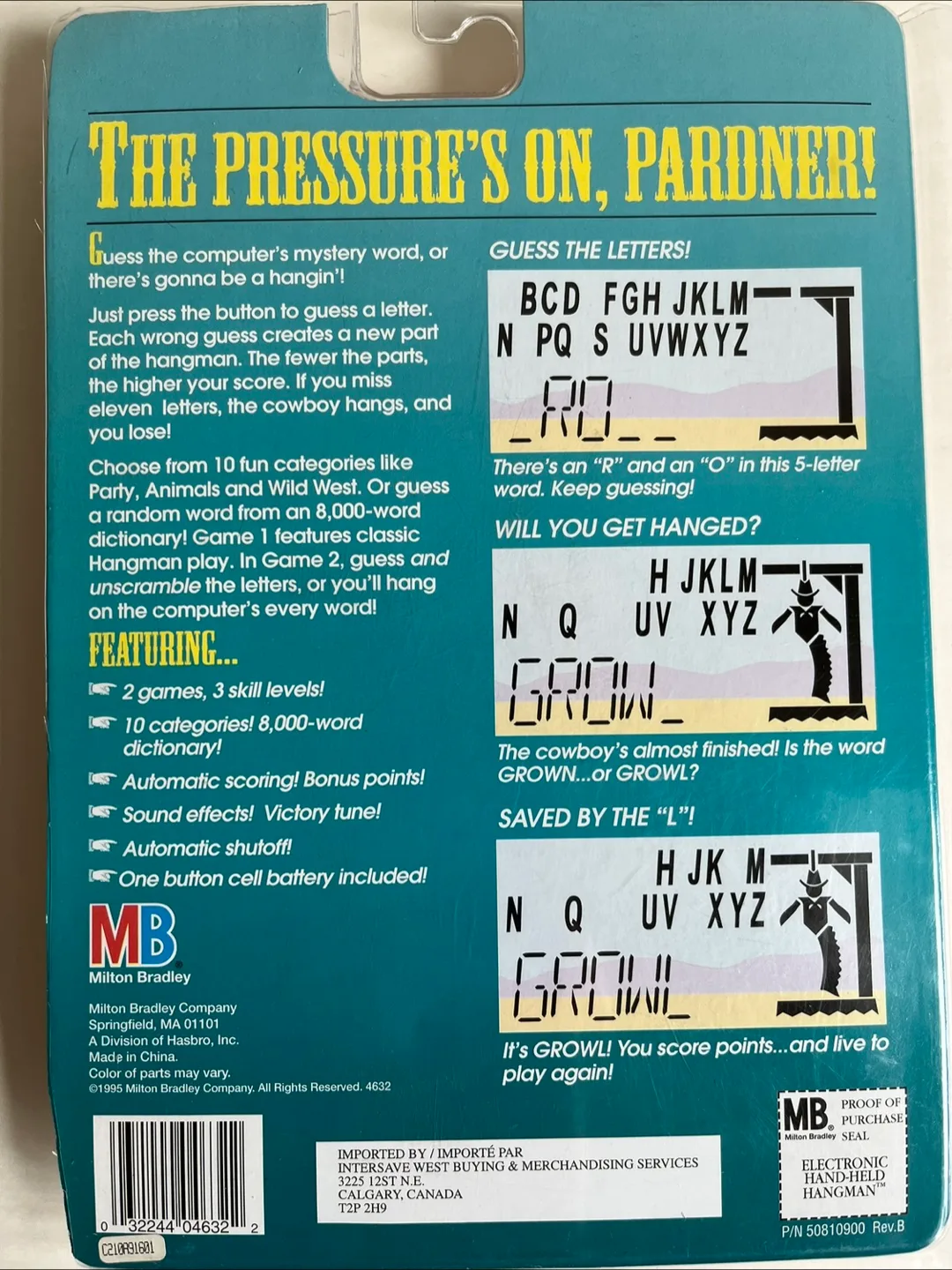 Vintage Electronic Hangman Game image indicator(3)