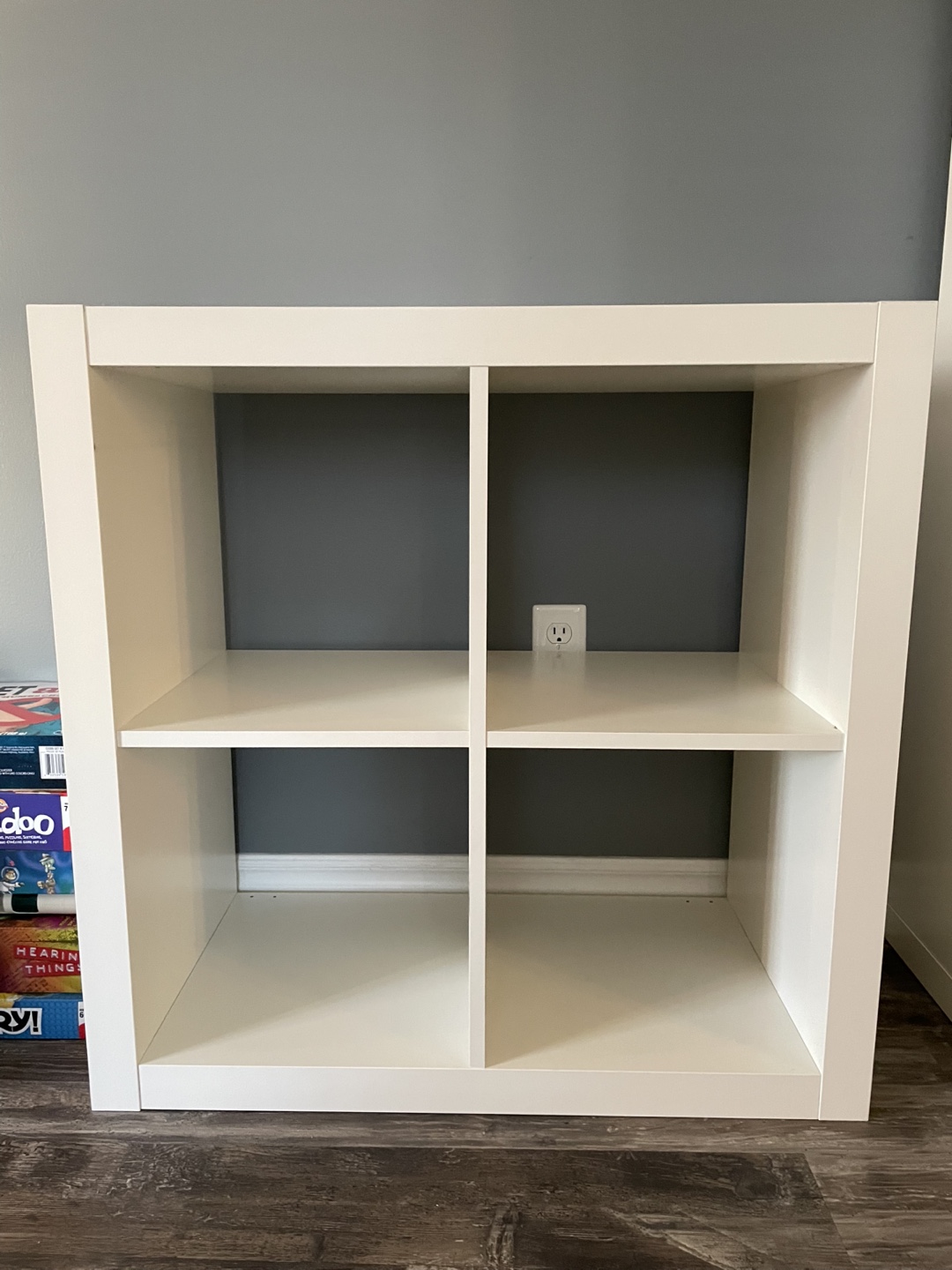 Cubed shelving unit