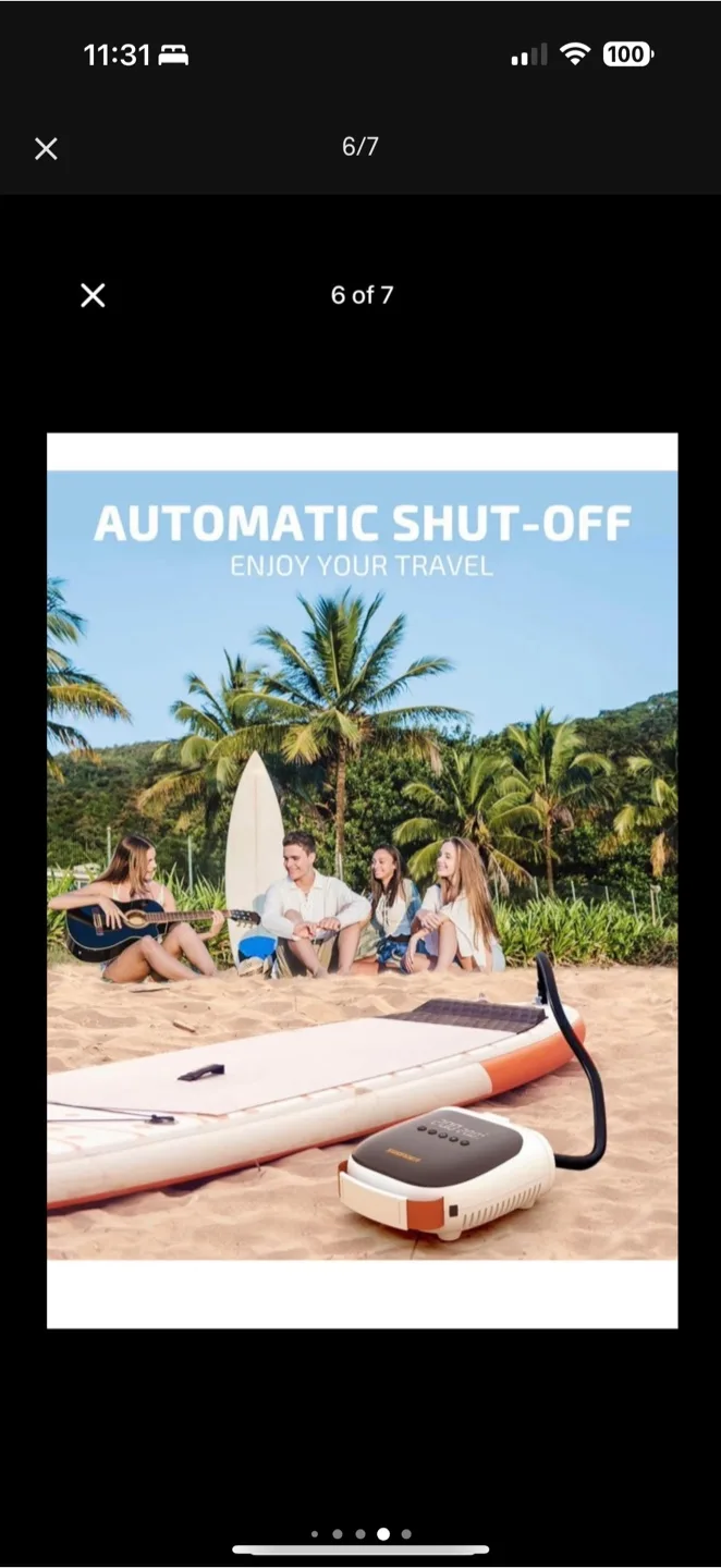 Swonder Paddle Board Pump, brand new image indicator(6)