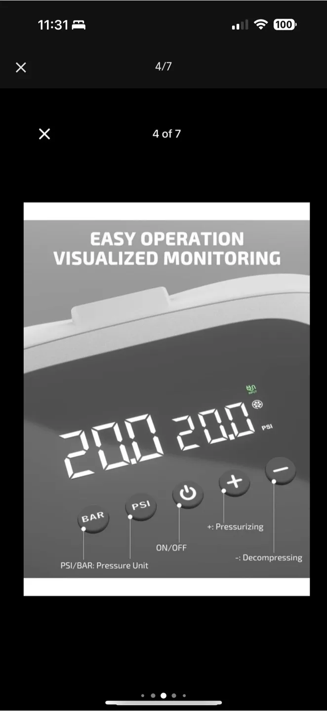 Swonder Paddle Board Pump, brand new image indicator(4)