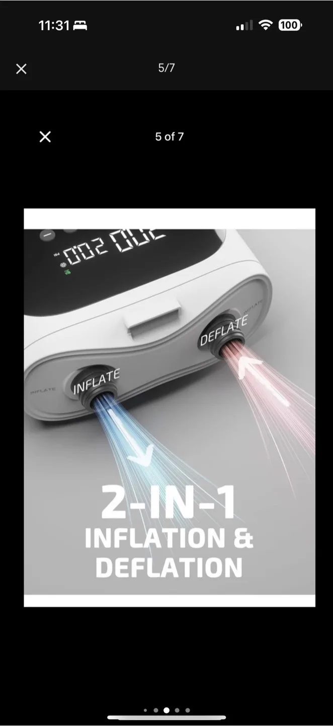 Swonder Paddle Board Pump, brand new image indicator(5)