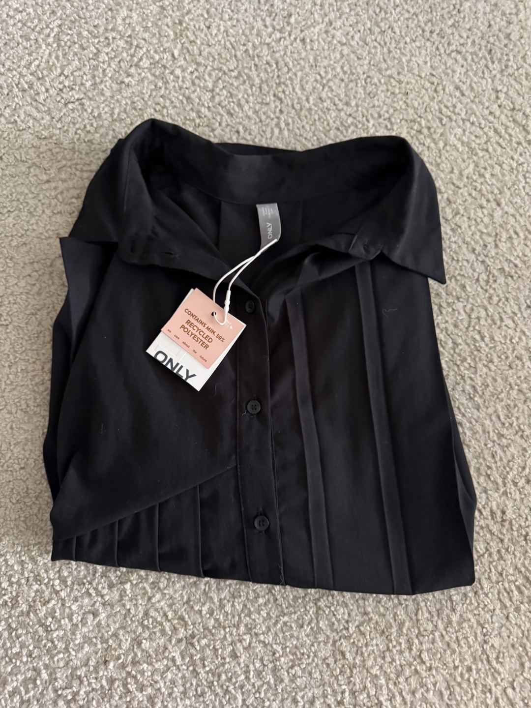 New ONLY Black Shirt, Size M