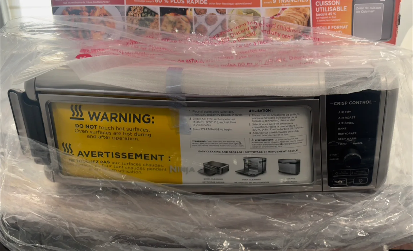 Ninja Foodi Digital Air Fry Oven - Like New! image indicator(2)