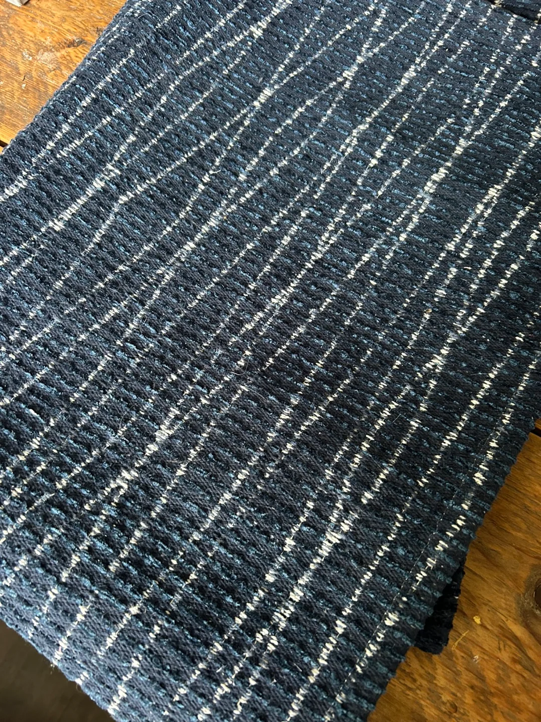 Calvin Klein Accent Rug - Blue/White - 76 x 114cm thumbnail
