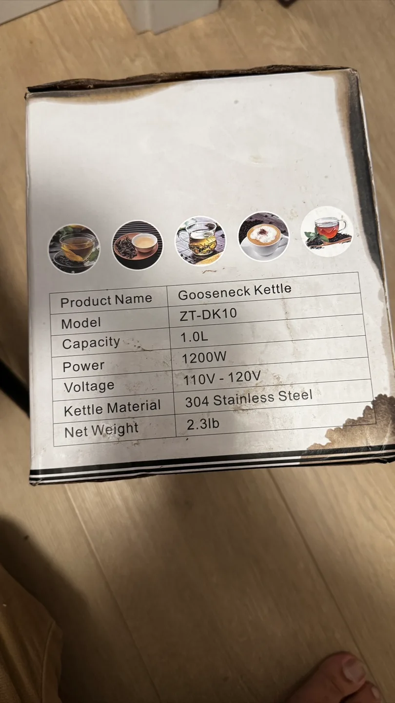 ULALOV Temperature Control Kettle! It's a gooseneck kettle image indicator(2)