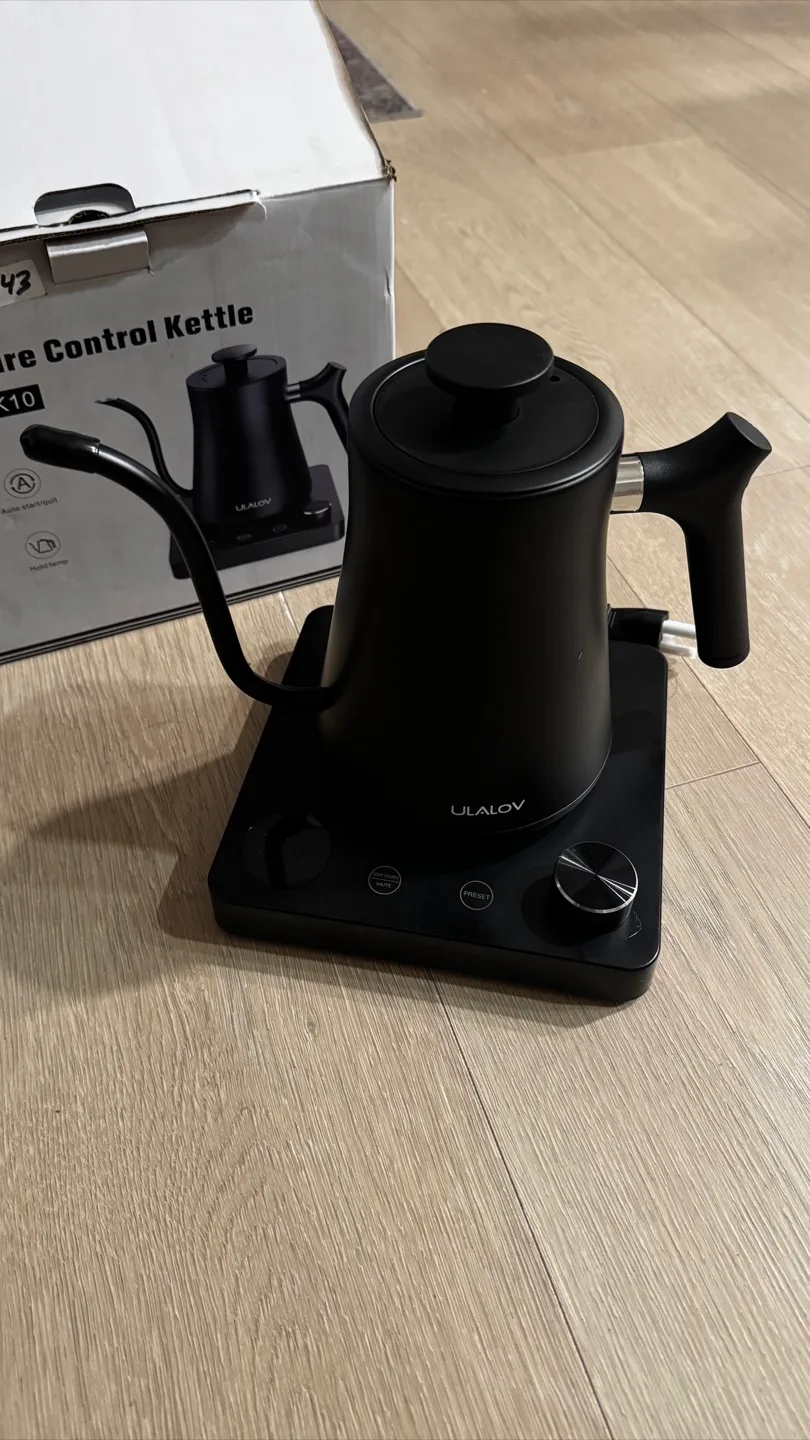 ULALOV Temperature Control Kettle! It's a gooseneck kettle image indicator(4)