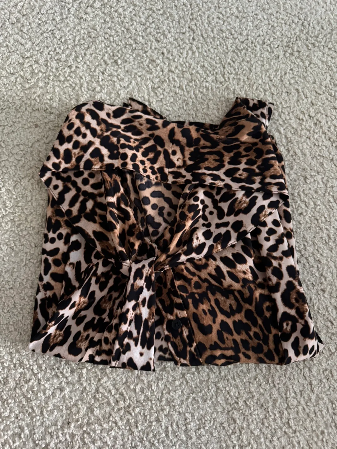 Calvin Klein Animal Print Top - Size S thumbnail