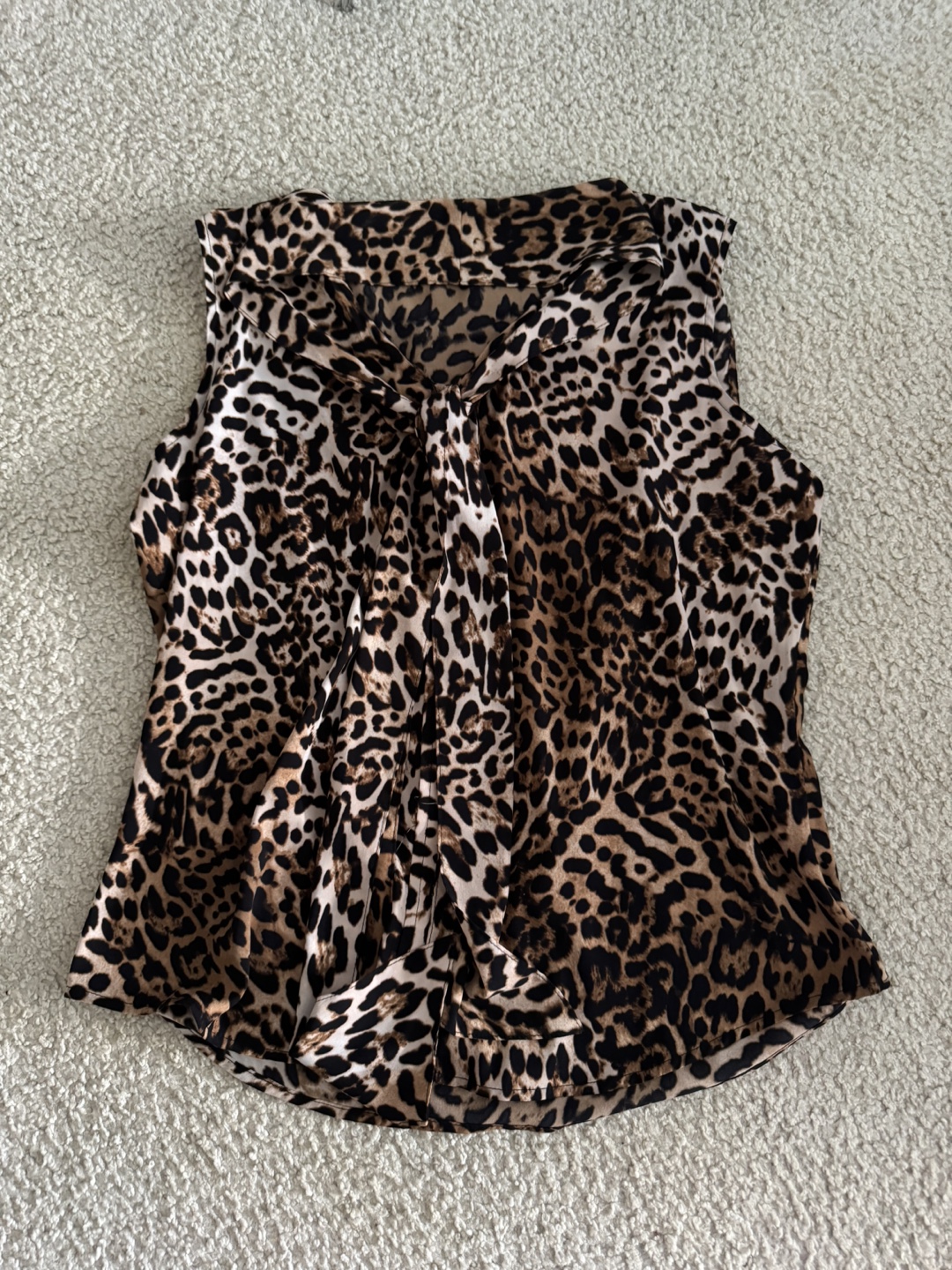 Calvin Klein Animal Print Top - Size S - photo 3