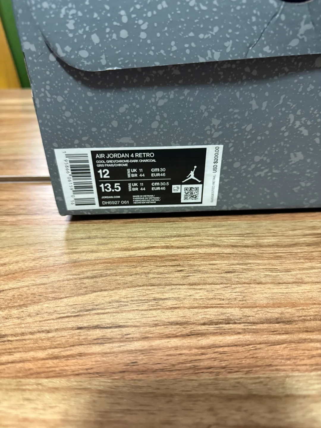 Air Jordan 4 infrared Retro (Size 12) image indicator(8)