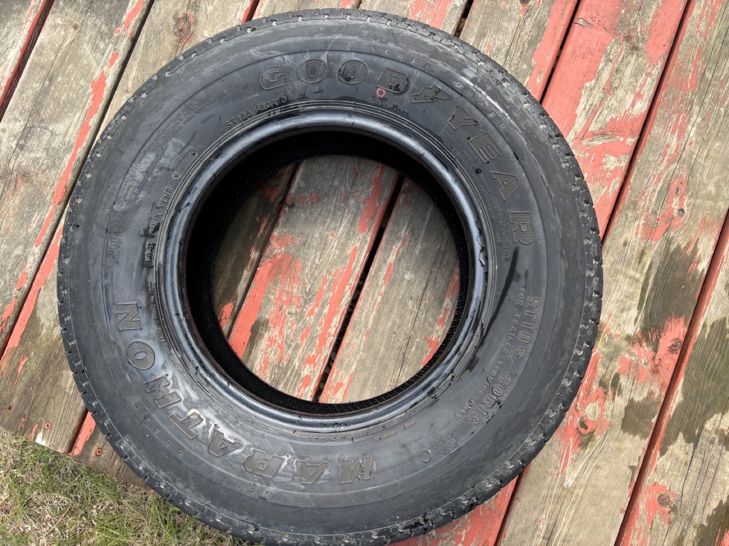 Goodyear ST185/80R13 Trailer Tire - photo 5