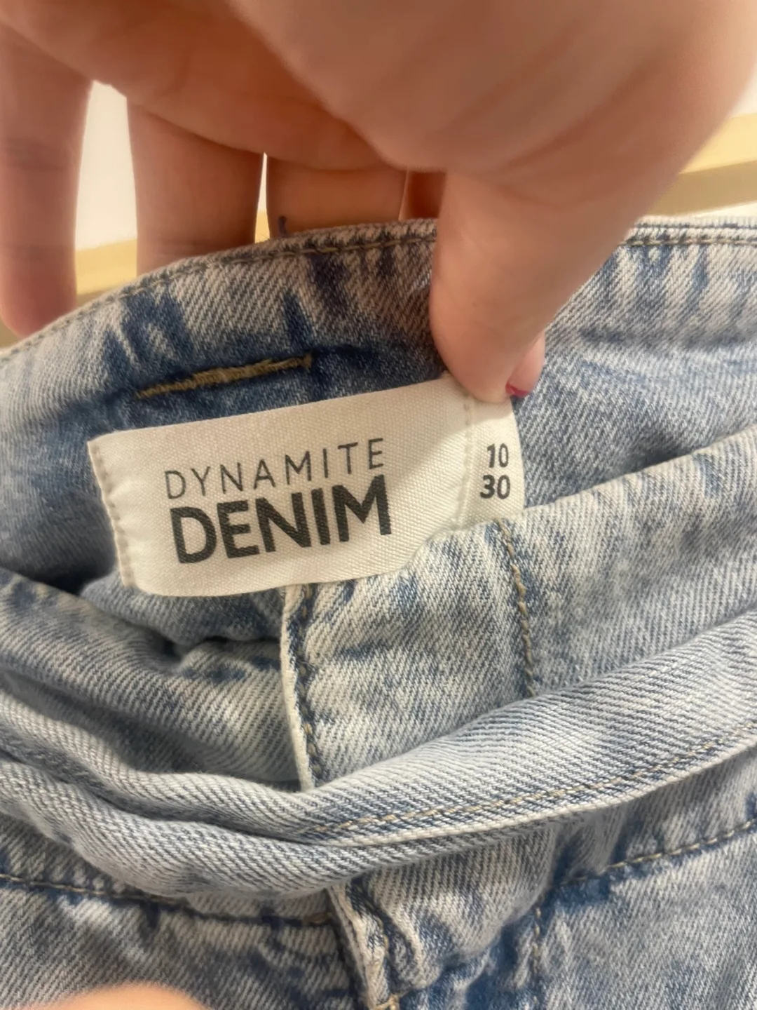 Dynamite Denim Shorts - Size 10 thumbnail