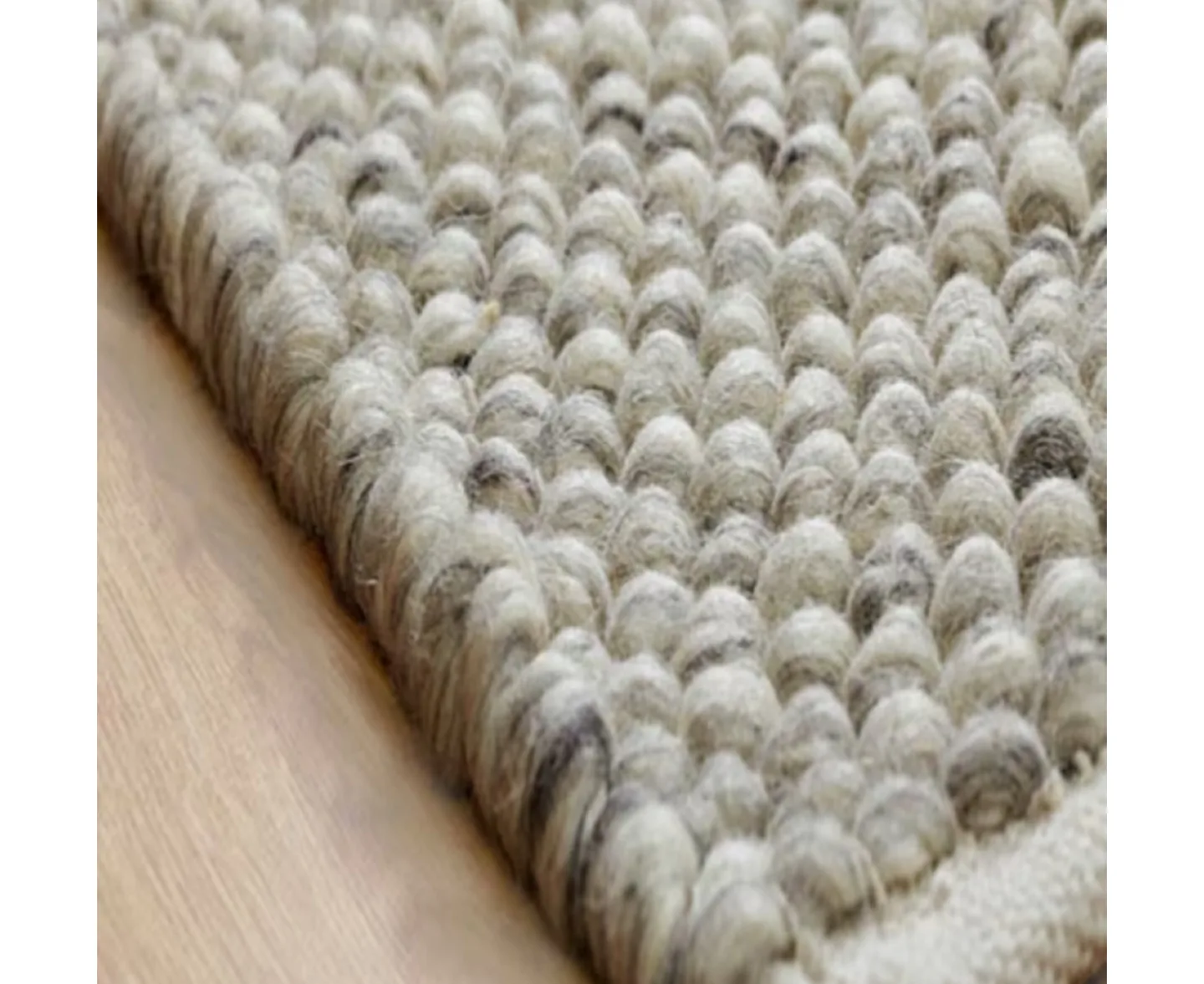 Neutral Textured Wool Rug image indicator(4)