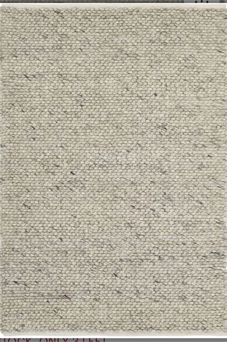 Neutral Textured Wool Rug image indicator(2)