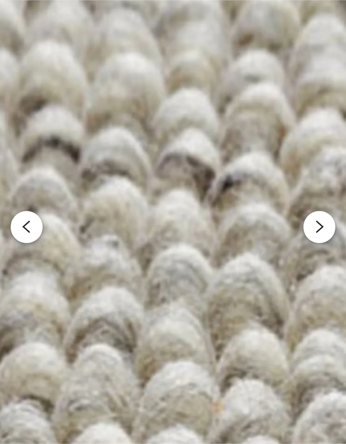 Neutral Textured Wool Rug thumbnail