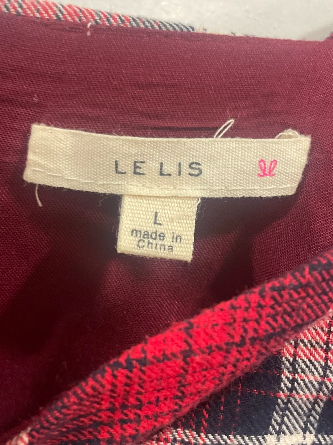 Le Lis Plaid Dress thumbnail