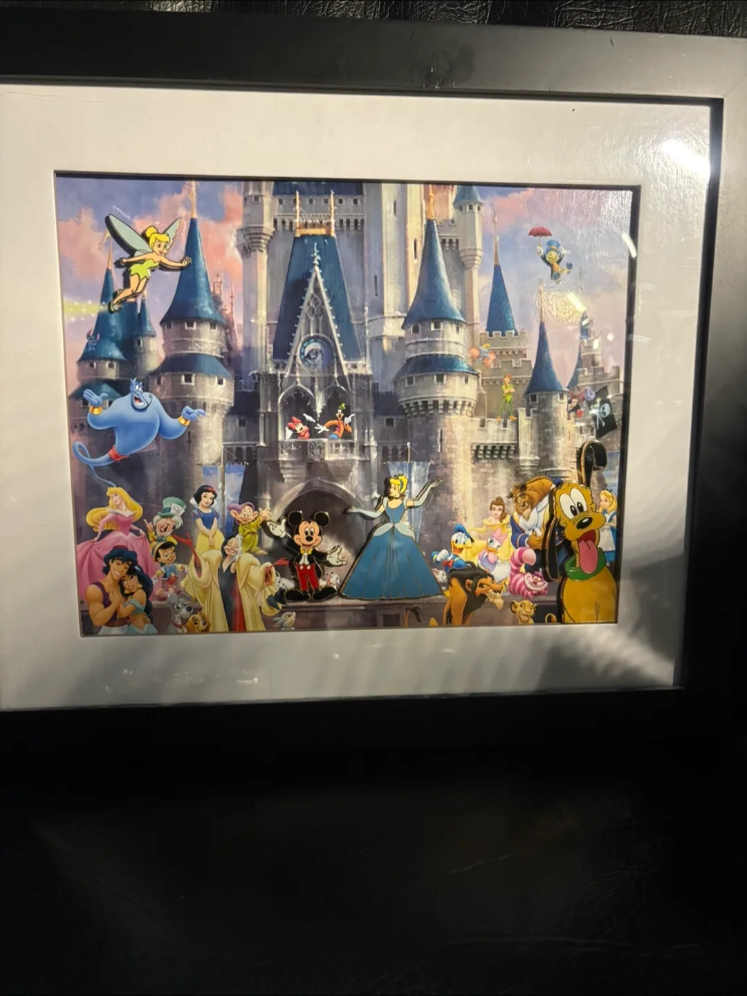 Disney collector pin framed poser with pins thumbnail