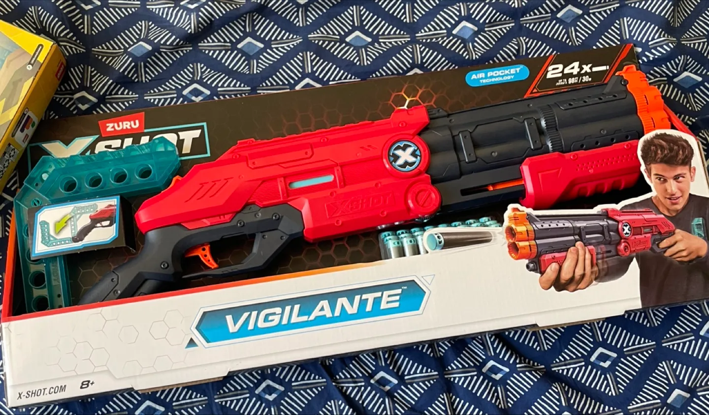 Zuru X-Shot Vigilante Blaster - New in Box thumbnail