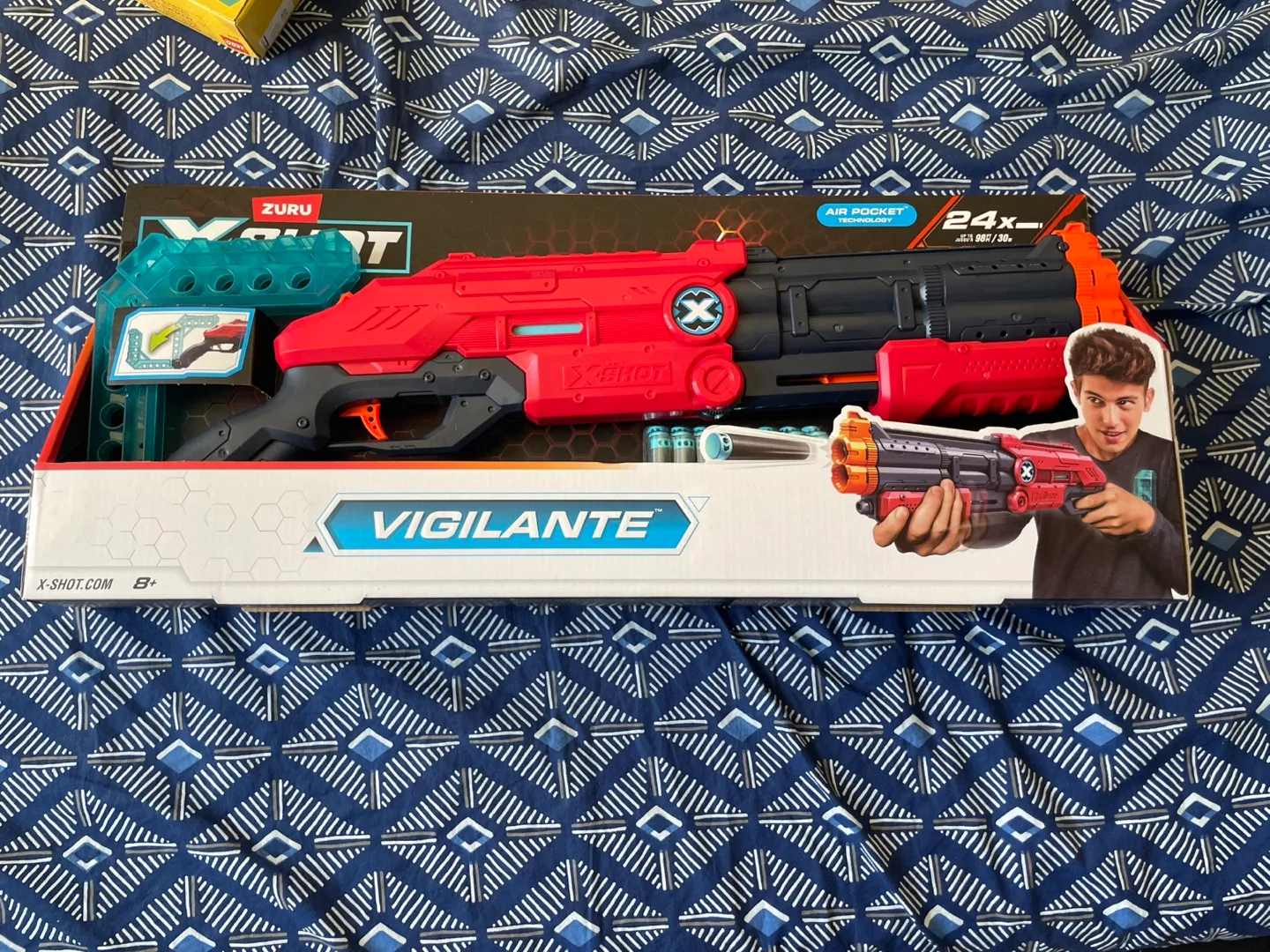 Zuru X-Shot Vigilante Blaster - New in Box image indicator(2)