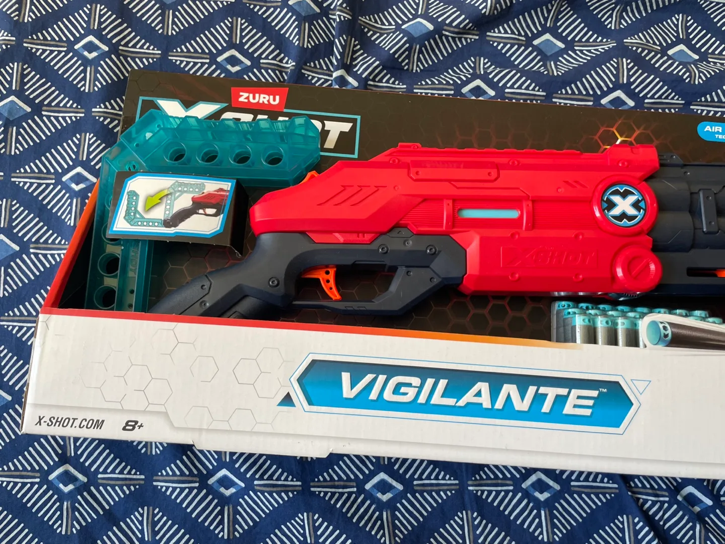 Zuru X-Shot Vigilante Blaster - New in Box image indicator(3)