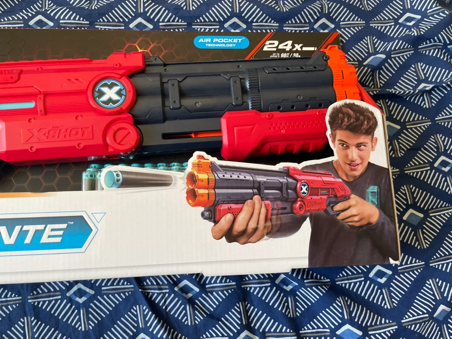 Zuru X-Shot Vigilante Blaster - New in Box image indicator(4)