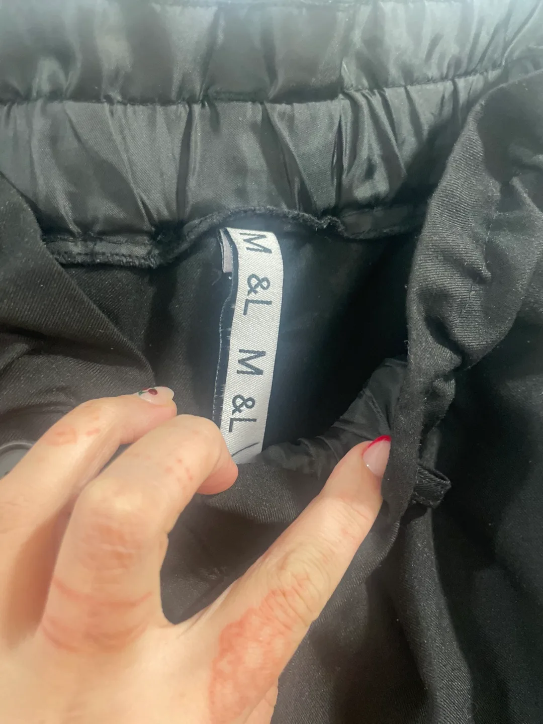 M&L Black Pants thumbnail