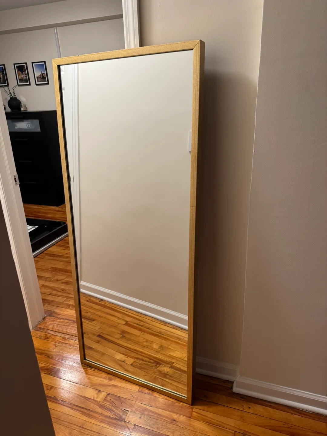 Gold Framed Full Length Mirror thumbnail